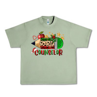 Oil Green christmas counselor pencil Urban Heavy Tee - FaDigitalArtStudio