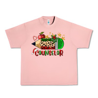 Salmon christmas counselor pencil Urban Heavy Tee - FaDigitalArtStudio