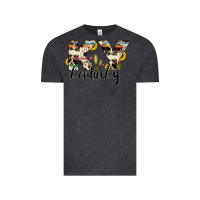 Vintage Black kentucky state cowhide serape cactus Vintage Tee - RanaPortraitStore