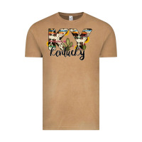 Vintage Camel kentucky state cowhide serape cactus Vintage Tee - RanaPortraitStore