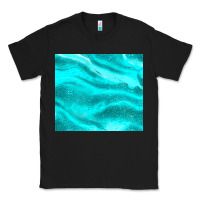 Black turquoise glitter Classic Tee - JahusDesignShop