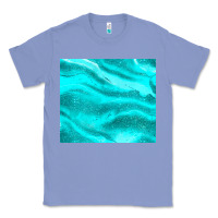 Colony Blue turquoise glitter Classic Tee - JahusDesignShop