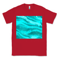 Red turquoise glitter Classic Tee - JahusDesignShop