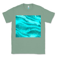 Sage turquoise glitter Classic Tee - JahusDesignShop