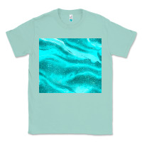 Seafoam turquoise glitter Classic Tee - JahusDesignShop