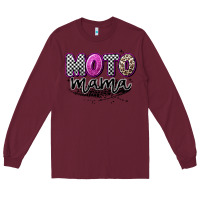 Burgundy moto mama Long Sleeve Tee - Artiststas