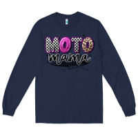 Navy moto mama Long Sleeve Tee - Artiststas