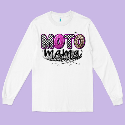 Moto Mama Long Sleeve Tee Designed By Artiststas
