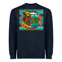 Navy keep your soul clean and your boots dirty Heavyweight Sweatshirt - RanaPortraitStore