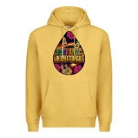 Antique Gold teardrop Hispanic Heritage Premium Hoodie - BundleAndBundleShop