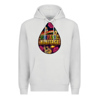 Dove Grey teardrop Hispanic Heritage Premium Hoodie - BundleAndBundleShop