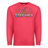 Cardinal stay wild Premium Sweatshirt - MaliasSmallBusiness