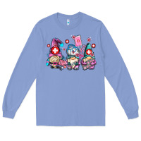 Colony Blue nurse gnomes Long Sleeve Tee - AdoDesignShop