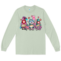 Matcha nurse gnomes Long Sleeve Tee - AdoDesignShop