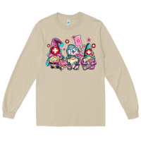 Mushroom nurse gnomes Long Sleeve Tee - AdoDesignShop