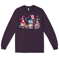 Plum nurse gnomes Long Sleeve Tee - AdoDesignShop