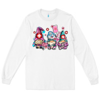 White nurse gnomes Long Sleeve Tee - AdoDesignShop
