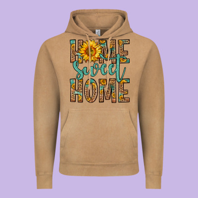 Home Sweet Home Vintage Hoodie Designed By Zillion Design Studio
