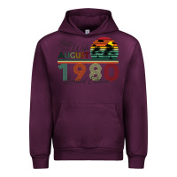 Mauve Wine Best Wife Since August 1980 Limited Edition Urban Hoodie - Bettercallsaul