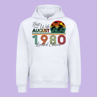 Best Wife Since August 1980 Limited Edition Urban Hoodie Designed By Bettercallsaul