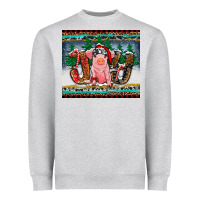 Heather Grey joy pig Heavyweight Sweatshirt - RanaPortraitStore