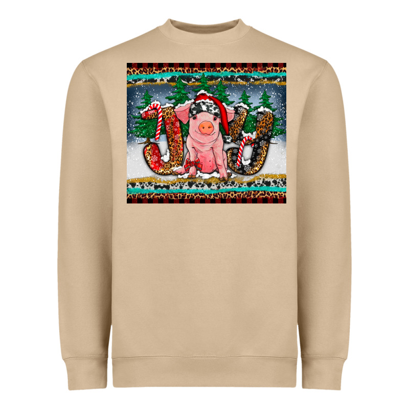Joy Pig Heavyweight Sweatshirt by RanaPortraitStore | Teevron