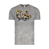 Cloud Rock georgia state cowhide serape cactus Vintage Tee - RanaPortraitStore