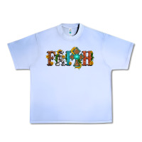 Grape Ice faith with cross and sunflower Urban Heavy Tee - HRA Design Shop