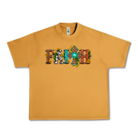 Peanut Butter faith with cross and sunflower Urban Heavy Tee - HRA Design Shop