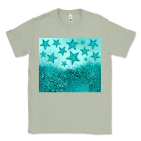 Matcha turquoise glitter star Classic Tee - JahusDesignShop