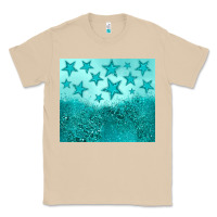 Mushroom turquoise glitter star Classic Tee - JahusDesignShop