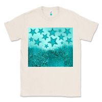 Natural turquoise glitter star Classic Tee - JahusDesignShop