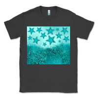 Smoke turquoise glitter star Classic Tee - JahusDesignShop