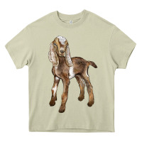 Mossy Baby Nubian Goat Heavy Core Tee - LillyAllenDesigns