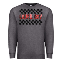 Charcoal Heather lover boy Premium Sweatshirt - MaliasSmallBusiness