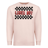 Pale Pink lover boy Premium Sweatshirt - MaliasSmallBusiness