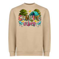 Camping Vibes Heavyweight Sweatshirt | Teevron