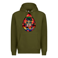 Army Green Hispanic Heritage Premium Hoodie - BundleAndBundleShop