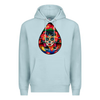 Blue Mist Hispanic Heritage Premium Hoodie - BundleAndBundleShop