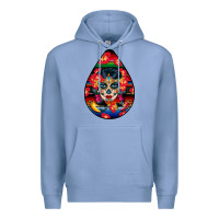 Colony Blue Hispanic Heritage Premium Hoodie - BundleAndBundleShop