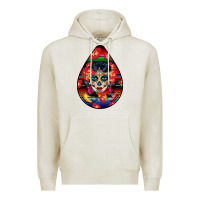 Oatmeal Heather Hispanic Heritage Premium Hoodie - BundleAndBundleShop