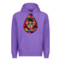 Purple Hispanic Heritage Premium Hoodie - BundleAndBundleShop