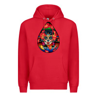 Red Hispanic Heritage Premium Hoodie - BundleAndBundleShop