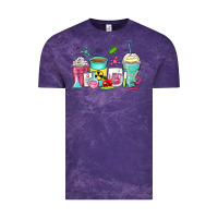 Cloud Purple science teacher coffee cups Vintage Tee - Zillion Design Studio