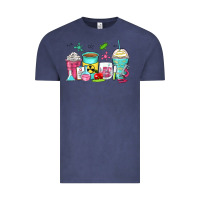 Vintage Denim science teacher coffee cups Vintage Tee - Zillion Design Studio