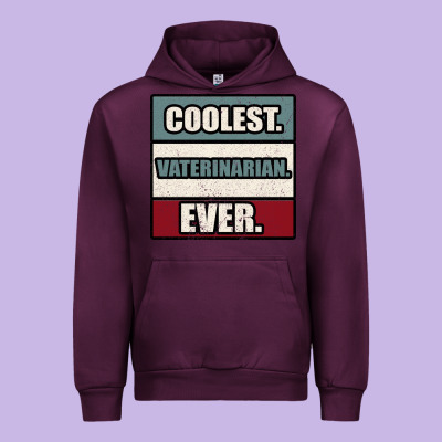 Coolest Veterinarian Ever Urban Hoodie Designed By Bettercallsaul