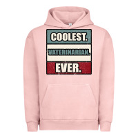 Pigment Salmon coolest veterinarian ever Urban Hoodie - Bettercallsaul