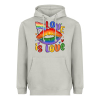 Moon Dust love is love lips Heavyweight Hoodie - MaliasSmallBusiness