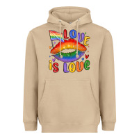 Mushroom love is love lips Heavyweight Hoodie - MaliasSmallBusiness