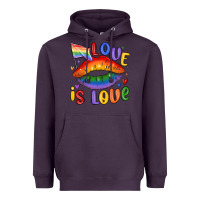 Plum love is love lips Heavyweight Hoodie - MaliasSmallBusiness